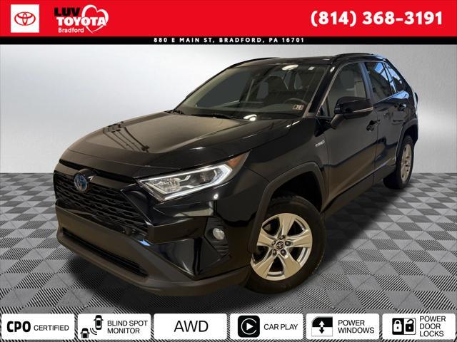 used 2021 Toyota RAV4 Hybrid car, priced at $26,764
