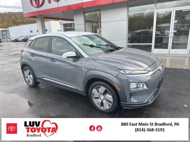 used 2019 Hyundai Kona EV car, priced at $15,106