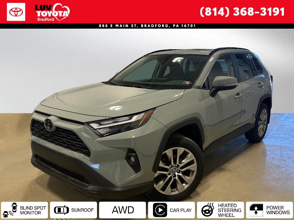 used 2022 Toyota RAV4 car, priced at $31,438