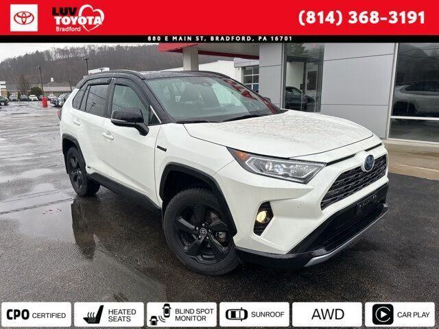 used 2021 Toyota RAV4 Hybrid car, priced at $28,977