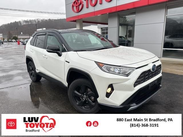 used 2021 Toyota RAV4 Hybrid car, priced at $29,680