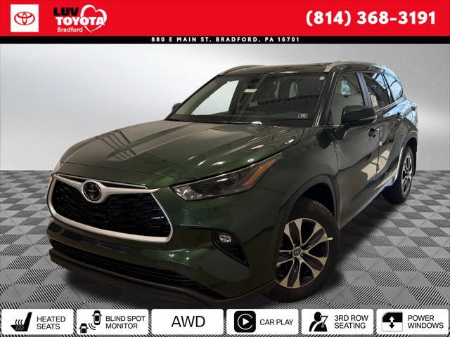 new 2025 Toyota Highlander car, priced at $46,763