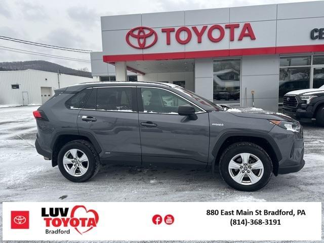 used 2021 Toyota RAV4 Hybrid car, priced at $27,725