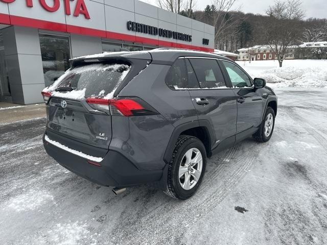 used 2021 Toyota RAV4 Hybrid car, priced at $27,725