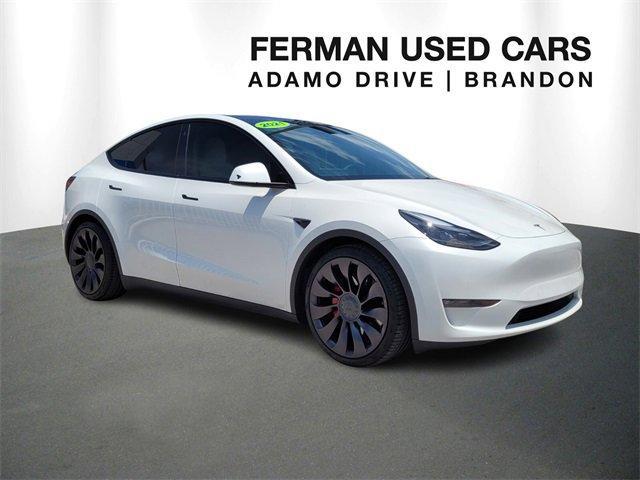 used 2021 Tesla Model Y car, priced at $28,988