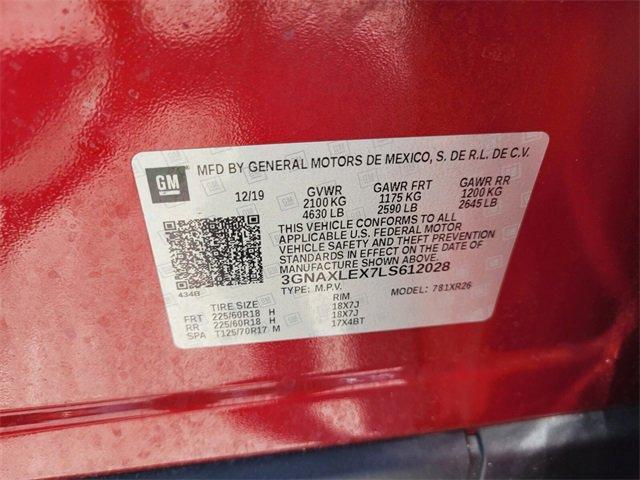 used 2020 Chevrolet Equinox car, priced at $19,788