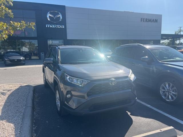 used 2021 Toyota RAV4 car