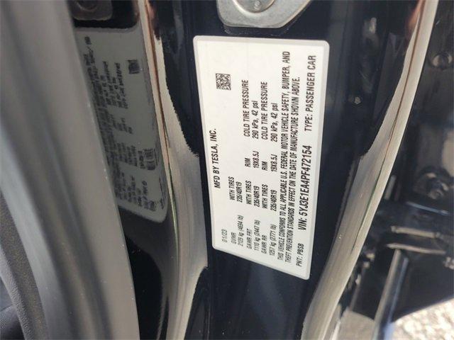 used 2023 Tesla Model 3 car, priced at $25,487