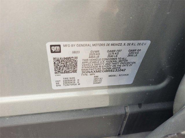 used 2024 Chevrolet Equinox car, priced at $25,988