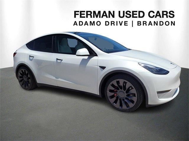 used 2020 Tesla Model Y car, priced at $28,987