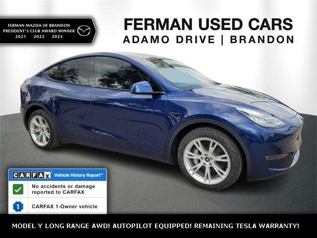 used 2022 Tesla Model Y car, priced at $27,987