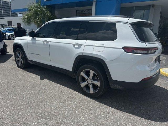 used 2022 Jeep Grand Cherokee L car, priced at $29,988