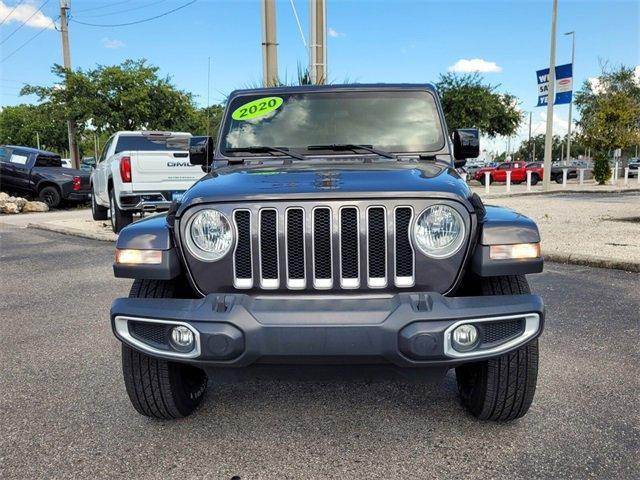 used 2020 Jeep Wrangler Unlimited car, priced at $27,488