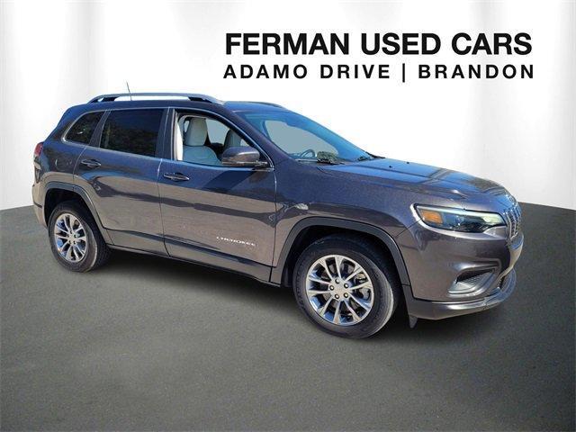 used 2021 Jeep Cherokee car, priced at $17,887