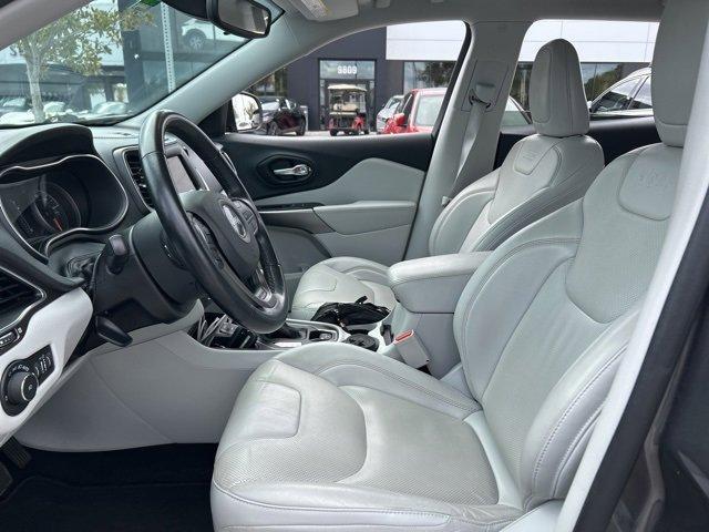 used 2021 Jeep Cherokee car, priced at $17,987