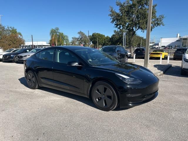 used 2023 Tesla Model 3 car, priced at $23,987