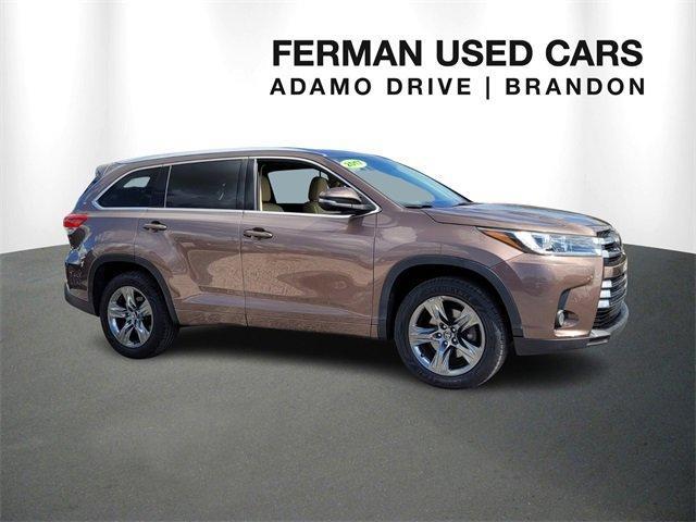 used 2017 Toyota Highlander car, priced at $23,888