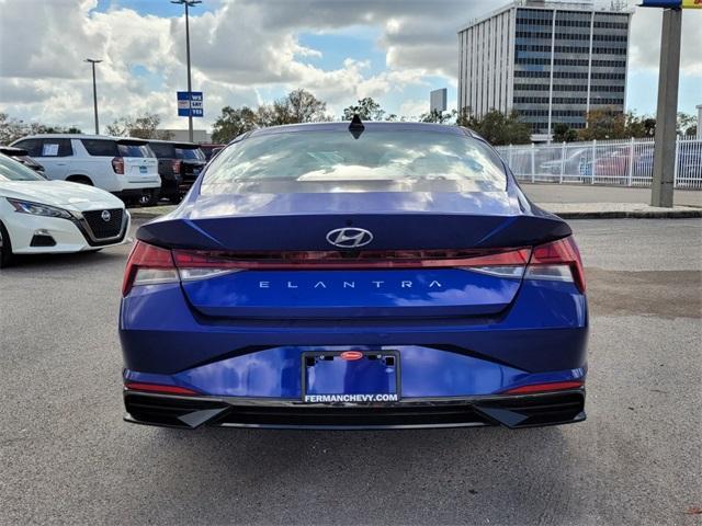 used 2022 Hyundai Elantra car, priced at $17,488