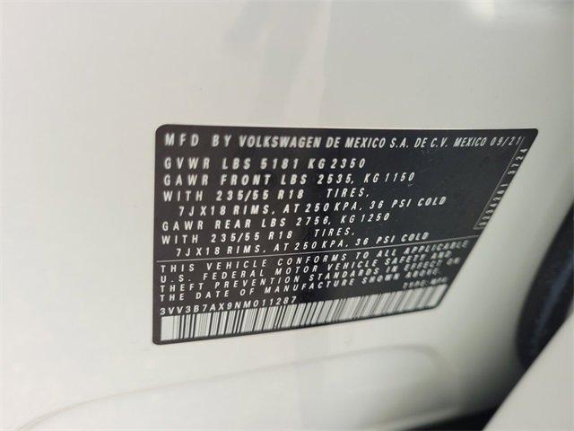 used 2022 Volkswagen Tiguan car, priced at $20,987