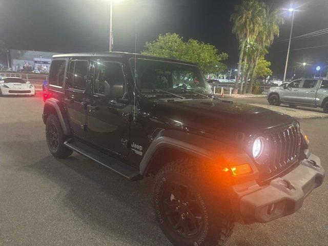 used 2020 Jeep Wrangler Unlimited car, priced at $21,988