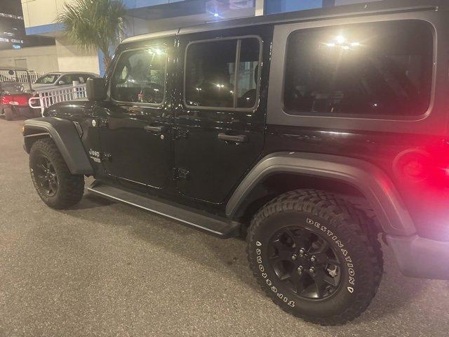 used 2020 Jeep Wrangler Unlimited car, priced at $21,988