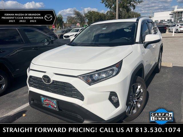 used 2020 Toyota RAV4 car, priced at $28,487