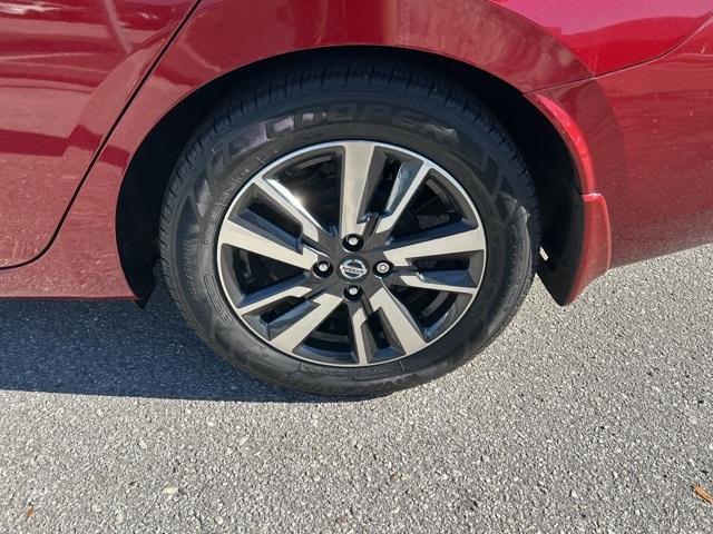 used 2021 Nissan Versa car, priced at $12,000