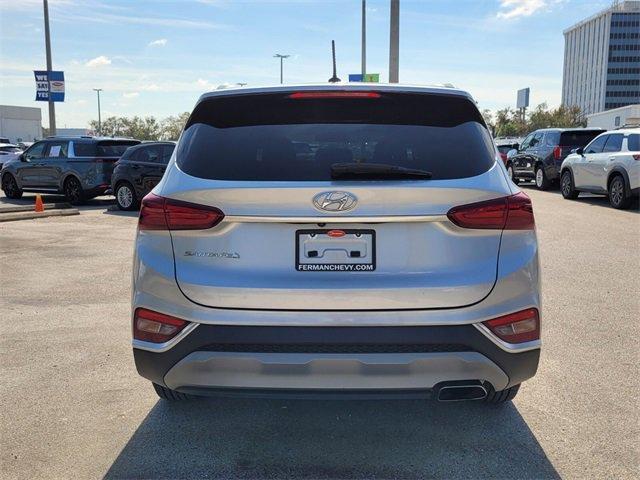 used 2020 Hyundai Santa Fe car, priced at $16,988