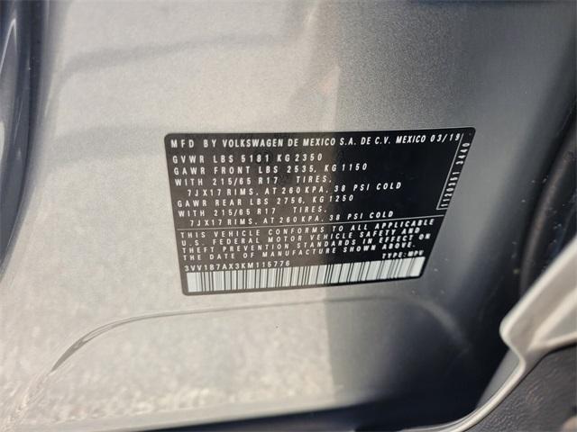used 2019 Volkswagen Tiguan car, priced at $13,987