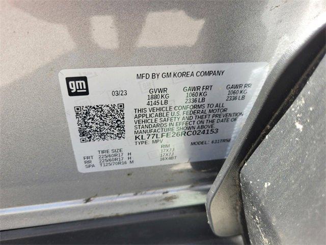used 2024 Chevrolet Trax car, priced at $20,988