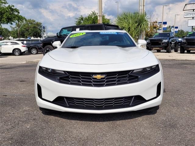 used 2021 Chevrolet Camaro car, priced at $22,988