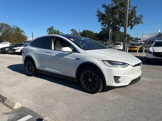used 2018 Tesla Model X car, priced at $25,000