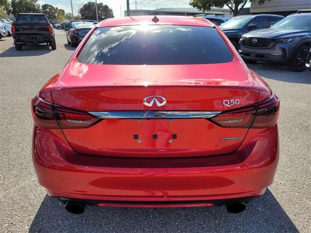 used 2021 INFINITI Q50 car, priced at $30,987