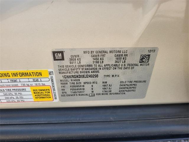 used 2014 Chevrolet Traverse car, priced at $9,000