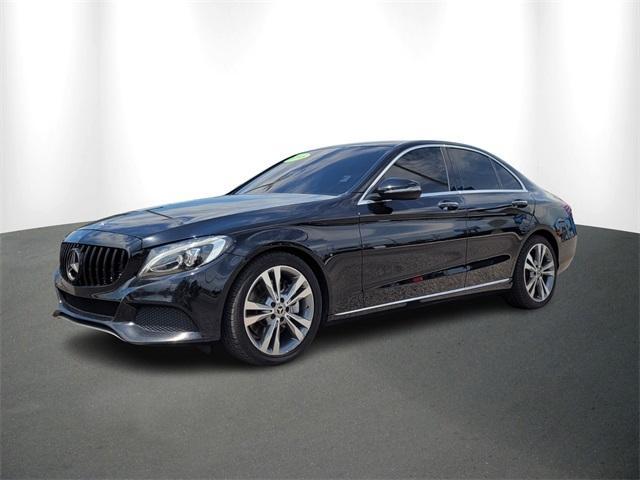 used 2018 Mercedes-Benz C-Class car, priced at $12,888