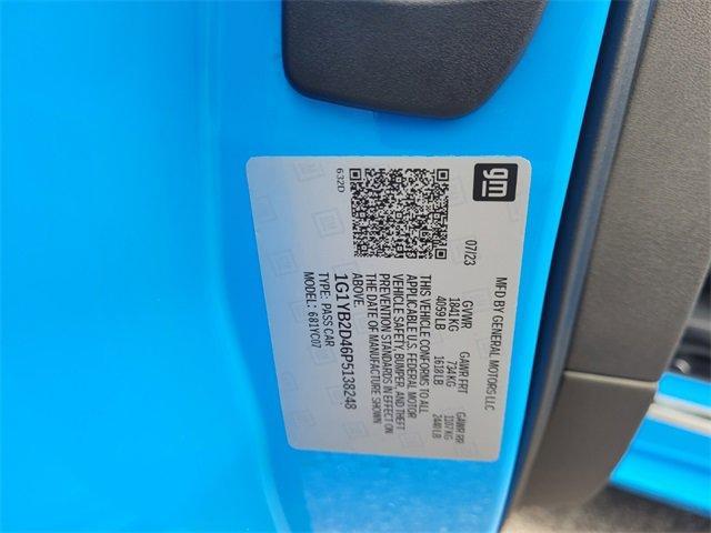 used 2023 Chevrolet Corvette car, priced at $76,673