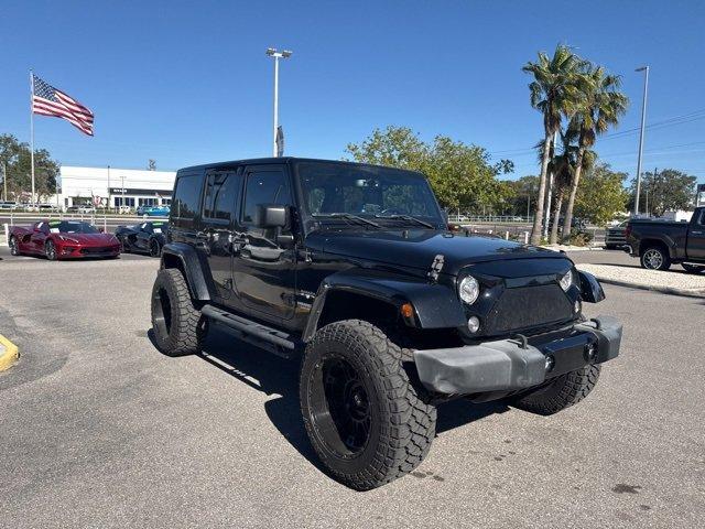 used 2017 Jeep Wrangler Unlimited car, priced at $23,988