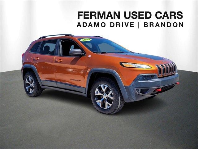 used 2015 Jeep Cherokee car, priced at $16,988