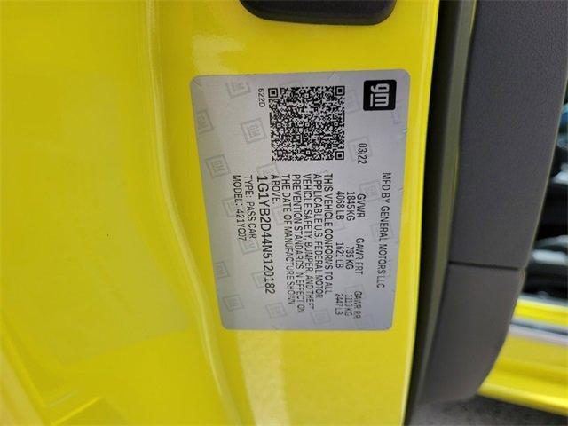used 2022 Chevrolet Corvette car, priced at $66,988