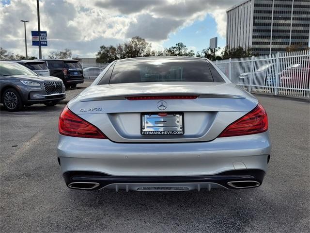 used 2017 Mercedes-Benz SL 450 car, priced at $41,988