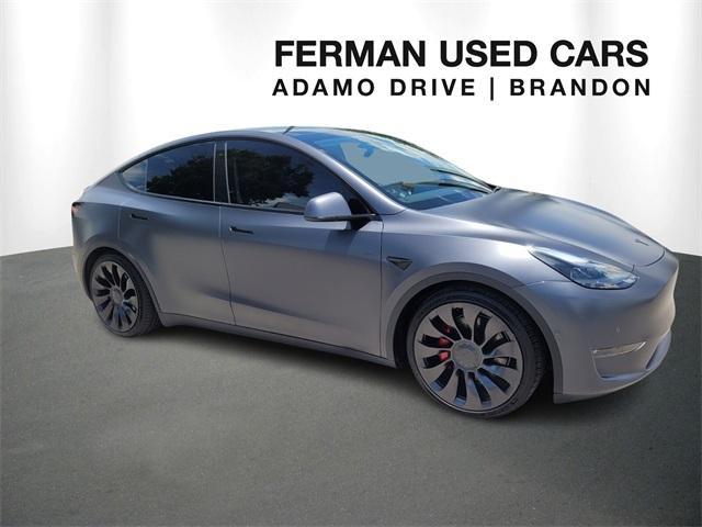 used 2022 Tesla Model Y car, priced at $31,987