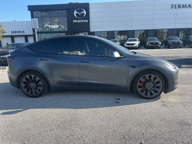 used 2022 Tesla Model Y car, priced at $31,987