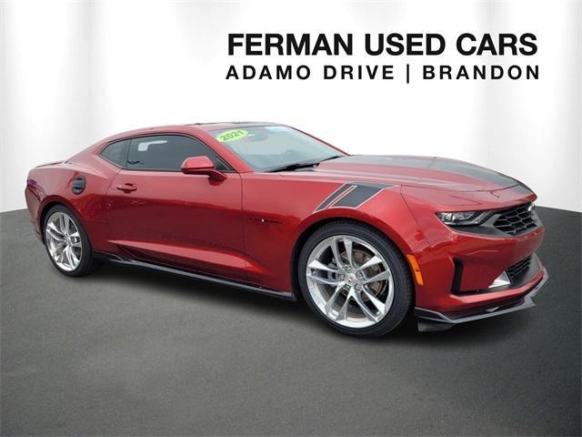 used 2021 Chevrolet Camaro car, priced at $28,988