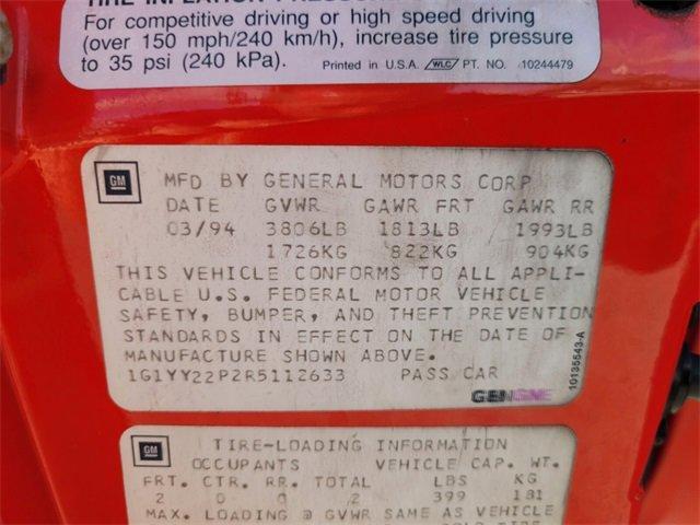 used 1994 Chevrolet Corvette car, priced at $15,888