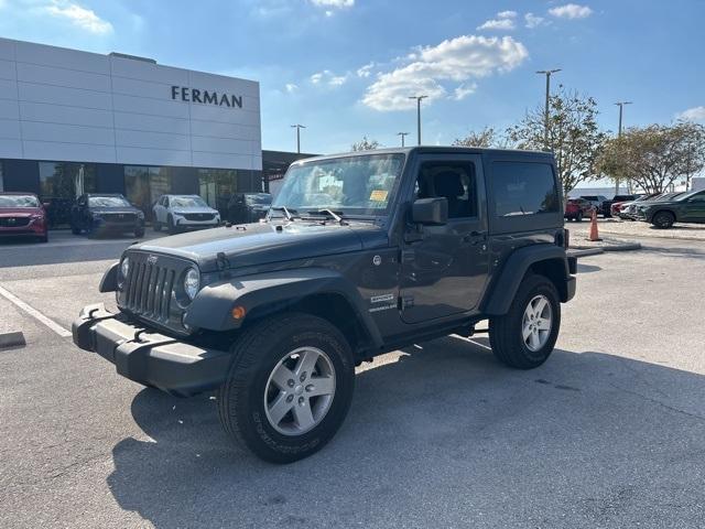 used 2017 Jeep Wrangler car, priced at $15,987