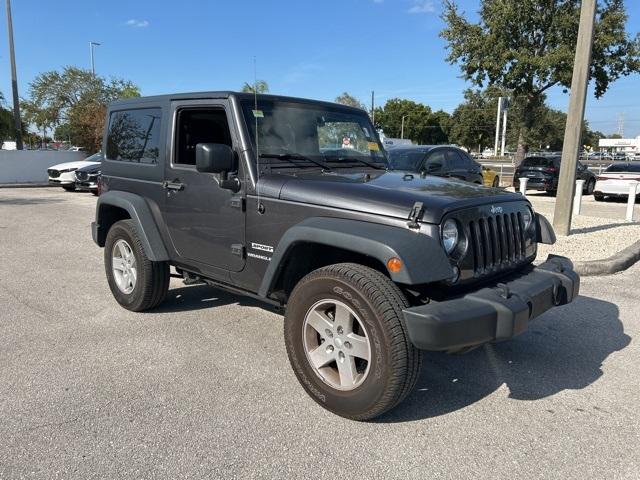 used 2017 Jeep Wrangler car, priced at $15,887