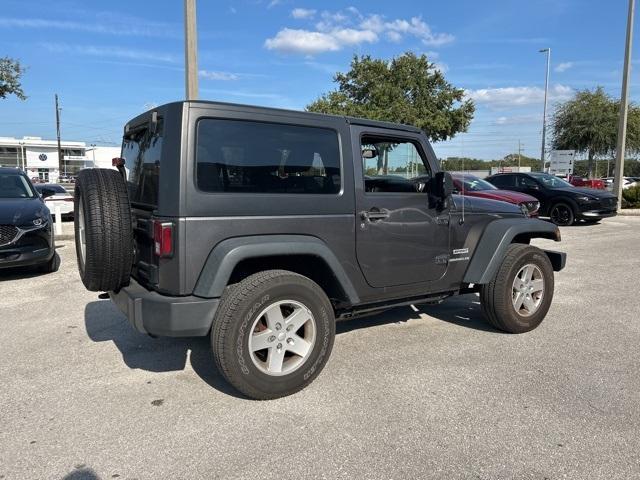 used 2017 Jeep Wrangler car, priced at $15,887
