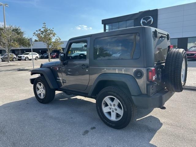used 2017 Jeep Wrangler car, priced at $15,887