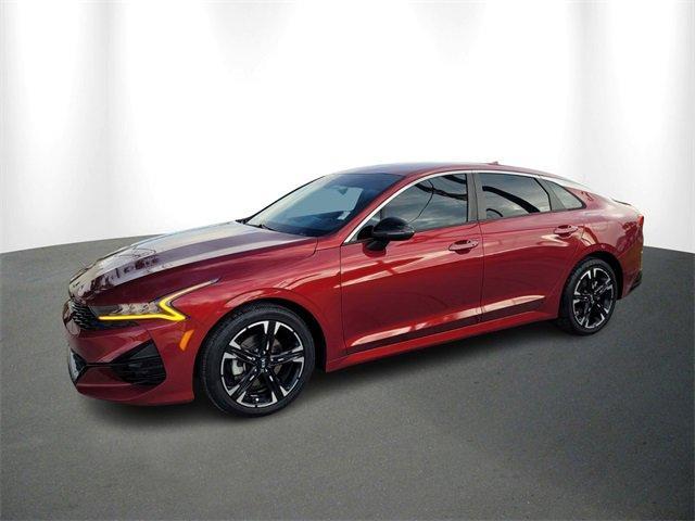 used 2021 Kia K5 car, priced at $16,487