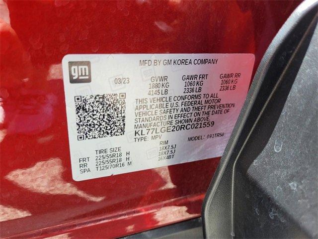 used 2024 Chevrolet Trax car, priced at $23,988